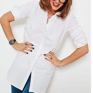 NWOT Boden The Boyfriend Shirt White 2 Small